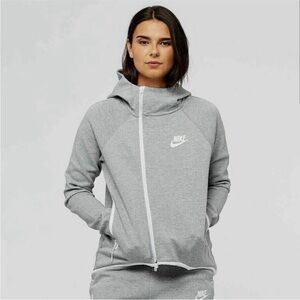 NIKE Tech Fleece Loose Fit Full Zip Hoodie & Joggers Sweatsuit Tracksuit Set